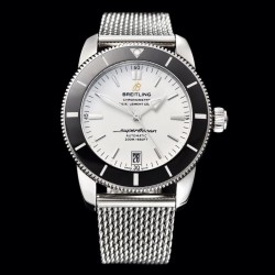Superocean Heritage II 42mm GF SS White Dial 2824 V2