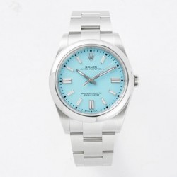 Oyster Perpetual 41 124300 GMF SS 904L Tiffany Dial VR 3230