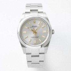 Oyster Perpetual 41 124300 GMF SS 904L Silver Dial VR 3230