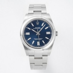 Oyster Perpetual 41 124300 GMF SS 904L Blue Dial VR 3230