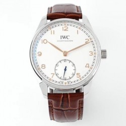 Portugieser Automatic 40 IW358303 ZF SS White Dial Gold Markers 82200