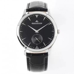 Master Ultra Thin Small Second ZF SS Black Dial JLC 896