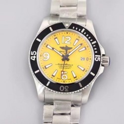 Superocean Automatic 44 TF SS Yellow Dial 2824 V2