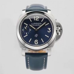 Luminor Base PAM1085 HWF SS Blue Dial Blue Leather Strap 6497