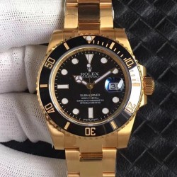 Submariner Date 126618 LN VSF Yellow Gold on SS 904L Black Dial 3235 (72 hours)
