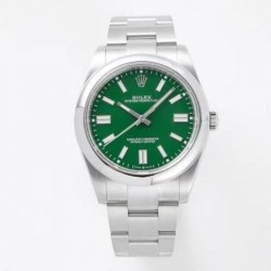 Oyster Perpetual 36 126000 GMF SS 904L Green Dial VR 3230