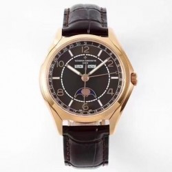 FiftySix Calendar Moonphase ZF Rose Gold Brown Dial 2460