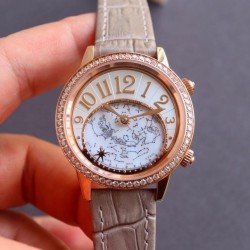 Rendez-Vous Moon Serenity 36mm Lady CCF Rose Gold & Diamond White Dial 935