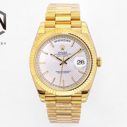 Day-Date 40mm EWF Yellow Gold Silver Dial 2836