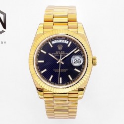 Day-Date 40mm EWF Yellow Gold Black Dial 2836