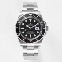 Submariner Date 41 126610 LN Clean Factory SS 904L Black Dial VR 3235