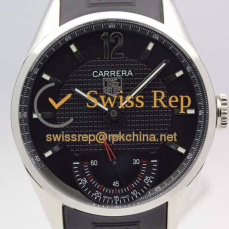 Replica Tag Heuer Carrera Calibre 1 Stainless Steel Black Dial Swiss Calibre 1