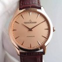 Replica Jaeger-LeCoultre Master Ultra Thin Rose Gold Gold Dial Swiss JLC 898C