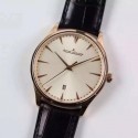 Replica Jaeger-LeCoultre Master Ultra Thin Date Rose Gold White Dial Swiss JLC 899