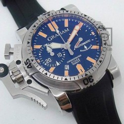Chronofighter Oversize Diver SS Black Dial 7750