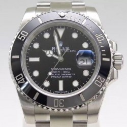 Submariner Date 116610 LN SS Black Dial 3135