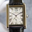 Replica Cartier Tank Louis Cartier Extra Large W1560003 Stainless Steel White Dial Swiss 2824-2