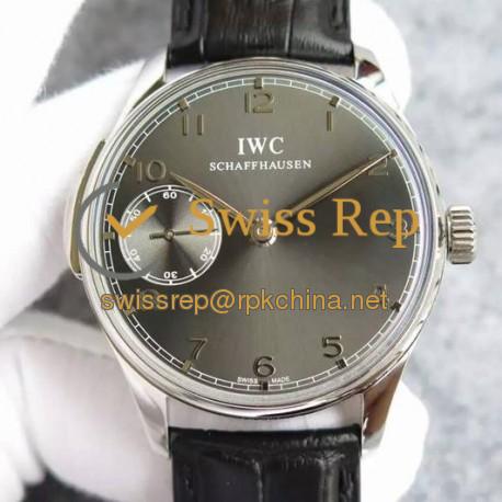 Replica IWC Portuguese Minute Repeater IW5242 Stainless Steel Anthracite Dial Swiss 95290