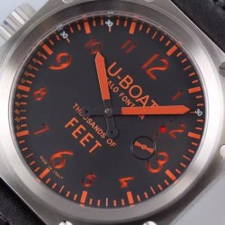 Thousands Of Feet 1918 SS Black & Red Dial 6497