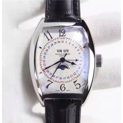 Master Calendar Moonphase 5850 MCL SS White Dial 2800MC