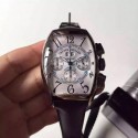 Replica Franck Muller Cintree Curvex Chronograph FM 7850 CC GG Stainless Steel White Dial Swiss 7753