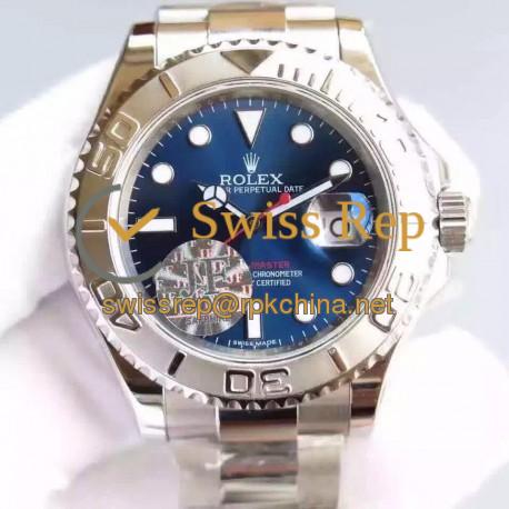 Replica Rolex Yacht-Master 40 116622 JF Stainless Steel Blue Dial Swiss 2836-2