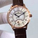 Replica Jaeger-LeCoultre Ladies Rendez-Vous Night & Day Large 3462491 38MM N Rose Gold Pearl Dial Swiss 898D/1