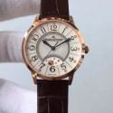Replica Jaeger-LeCoultre Ladies Rendez-Vous Night & Day 3462491 34MM N Rose Gold Pearl Dial Swiss 898A/1