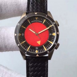 Memovox Tribute to Deep Sea Q2028470 ZF SS Red Dial M9015