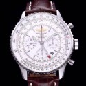 Replica Breitling Navitimer GMT AB044121/G783/756P/A20BA.1 JF Stainless Steel White Dial SWISS 7753