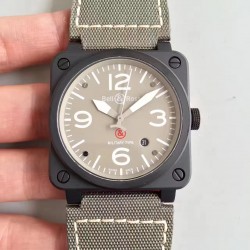 Aviation Military Type BR 03-92 ZF PVD Grey Dial M9015