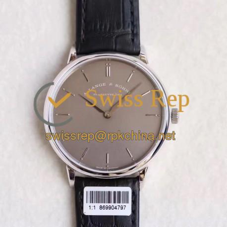 Replica A. Lange & Sohne Saxonia Thin 211.026 V6 Stainless Steel Grey Dial M9015