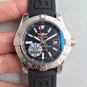 Replica Breitling Avenger II GMT A3239011/BC35/152S GF Stainless Steel Black Dial Swiss 2836-2
