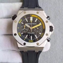 Royal Oak Offshore Diver Chrono 26703ST.OO JF SS Black Dial 3124