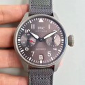 Replica IWC Big Pilot Patrouille Suisse IW500910 ZF Stainless Steel Blasted Anthracite Dial Swiss 51011