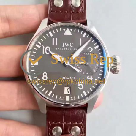 Replica IWC Big Pilot IW500912 ZF Stainless Steel Anthracite Dial Swiss 51111