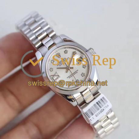 Replica Rolex Lady Datejust 28 279166 28MM N Stainless Steel Mother Of Pearl Dial Swiss 2671